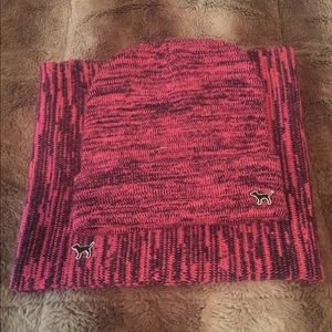 **NWOT** VS pink hat and scarf bundle